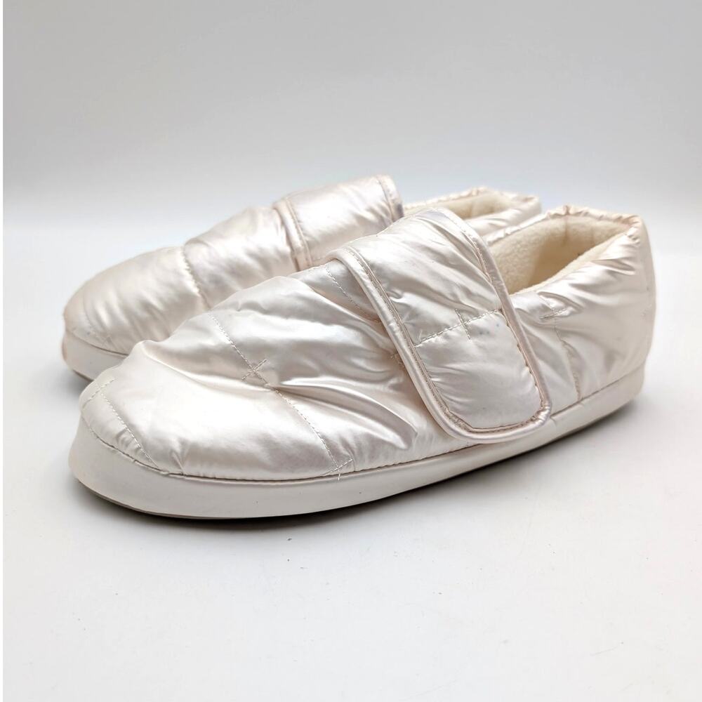Isotoner Mikaela Memory Foam Puffer Slippers Women's Ewe Size US9.5-10.5 EU41